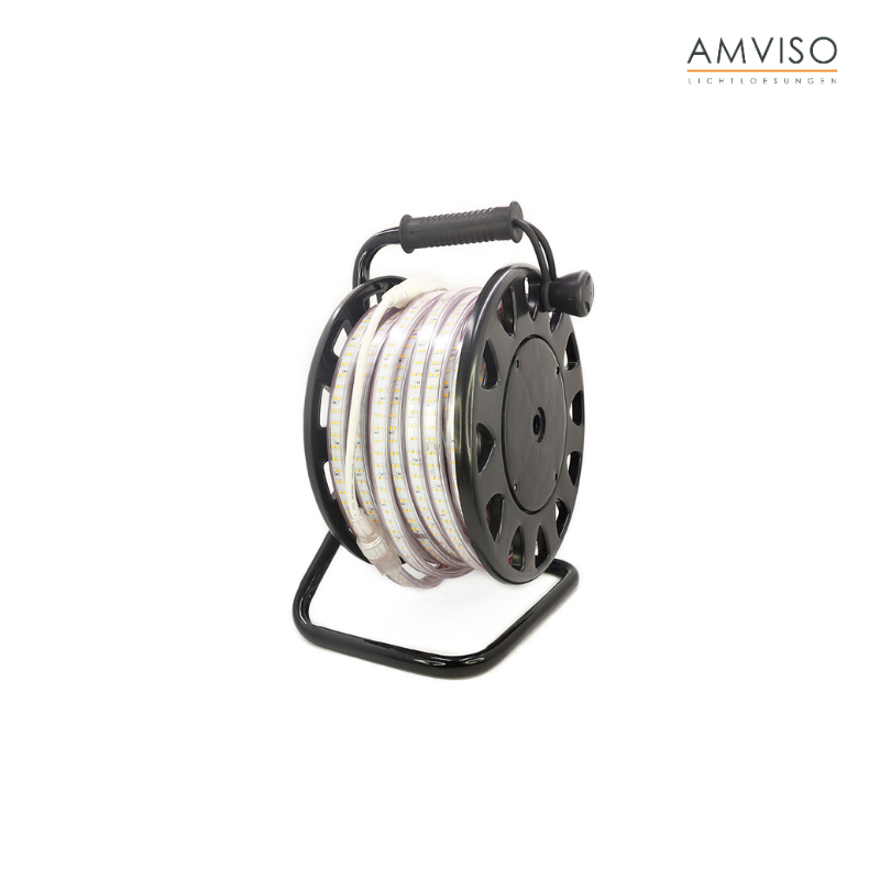 alt="25 meter AMVISO LED strip light"