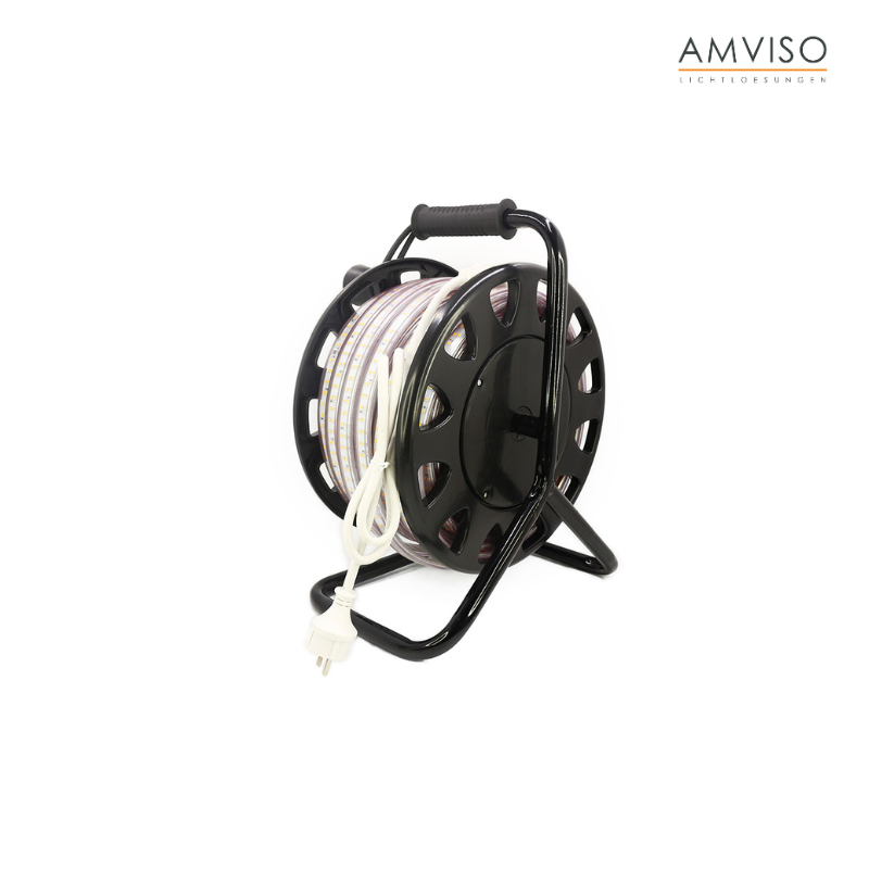 alt="25 meter AMVISO LED strip light"